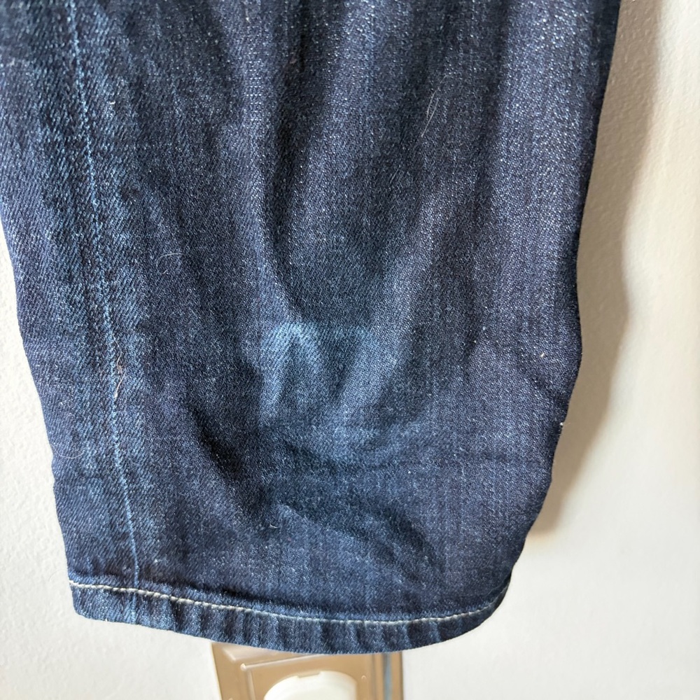 HUDSON Carly Midrise Straight Leg Medium Light Wash Indigo Denim Jeans Size 26 - Picture 6 of 9